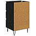 Credenza con cassetto Rovere Nero 40 x 35 x 70 cm - Foto miniatura 8