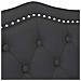 Panca Chesterfield Nero 120,5 x 65 x 75 cm Pelle Sintetica - Foto miniatura 8