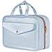 Trousse Da Toilette Da Viaggio Pieghevole Da Appendere - Organizer Cosmetici Piccolo, Impermeabile E Di Grande Capacità Blue - Foto miniatura 3