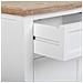 Comodino In Legno Bianco 41,5x35x63 - Foto miniatura 7