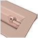 Maniglie per Armadi 12 pcs Rosa 85 x 45 mm Metallo - Foto miniatura 8