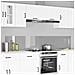 Rivestimento da Cucina 2 pcs Grigio chiaro 110 x 40 cm - Foto miniatura 2