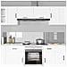 Rivestimento da Cucina 2 pcs Grigio chiaro 110 x 40 cm - Foto miniatura 3