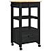 Carrello da Cucina MONZA Nero 48 x 40 x 88,5 cm - Foto miniatura 1