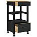 Carrello da Cucina MONZA Nero 48 x 40 x 88,5 cm - Foto miniatura 4