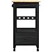 Carrello da Cucina MONZA Nero 48 x 40 x 88,5 cm - Foto miniatura 5