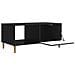 Tavolino da salotto Nero 90 x 50 x 40 cm Legno ingegnerizzato - Foto miniatura 2