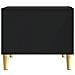 Tavolino da salotto Nero 90 x 50 x 40 cm Legno ingegnerizzato - Foto miniatura 4
