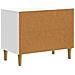 Armadio da Notte Bianco 62 x 34,5 x 48 cm Legno ingegnerizzato - Foto miniatura 6