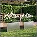 Vaso da giardino 2 pz Argento 60 x 40 x 40 cm Acciaio Inox - Foto miniatura 2