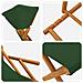 Lettino 4 pcs 3 Posizione Legno di Eucalipto Massello Verde - Foto miniatura 6