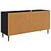 Mobile TV ESSEN 102 x 33 x 51 cm Rovere Nero - Foto miniatura 5
