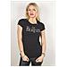 Beatles (The) - Rhinestone Drop T Logo Black (T-Shirt Donna Tg. M)  - Foto miniatura 1