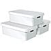 Contenitori Con Coperchio Infinity 3 Pz 30l Bianchi 240671 - Foto miniatura 3