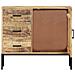Credenza 88x30x71 Cm Legno Massello Di Mango - Foto miniatura 6
