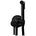 Rubinetto Bidet Miscelatore Ceramica Manico 1,2m Tubo Flessibile Ottone Nero - Foto miniatura 1