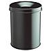 Cestino Gettacarte Safe Acciaio 15 Litri Nero - 330501 - Foto miniatura 1