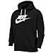 Nsw Club Pp Bp Gx Hoodie Uomo Nero Felpe Numero: Xxl Eu - Foto miniatura 3