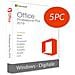 Licenza Microsoft Office 2019 Professional Plus Windows 5 PC - Foto miniatura 1