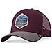 Cappellino Trucker Born To Dive Marrone Per Uomini E Donne - Foto miniatura 1