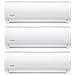 Condizionatore Fisso Trialsplitsplit 2601578001734 Potenza 9000+9000+12000 BTU /H Classe A++ /A+ Inverter - Foto miniatura 3
