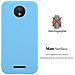 Custodia Compatibile Con Motorola Moto C In Candy Blu - Coperchio Protettivo In Silicone Tpu Flessibile - Foto miniatura 2