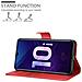 Custodia Compatibile Con Honor 20 Lite In Rosso Carminio - Coperchio Protettiva Con Chiusura Magnetica, Funzione Stand E Tasca Per Le Carte - Foto miniatura 2