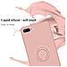Cadorabo Custodia Compatibile Con Apple Iphone 8 Plus / 7 Plus / 7s Plus In Liquid Rosa - Coperchio Protettivo In Silicone Tpu Flessibile Con Anello - Foto miniatura 2