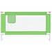 Sponda Letto di Sicurezza per Bambini Verde 150x25cm in Tessuto - Foto miniatura 3