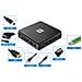 Decoder Digitale ONT2 FULL HD DVB-T /T2 HEVC 10Bit Wi-Fi Android TV Colore Nero - Foto miniatura 2