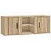Mobile Per Tv Rovere Sonoma 100x31,5x35 Cm Legno Multistrato - Foto miniatura 2