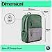 CAMPUS GREEN BACKPACK 15.6 - Foto miniatura 15