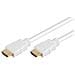Goobay 61024 Cavo Hdmi 10 M Hdmi Tipo A (standard) Bianco - Foto miniatura 1