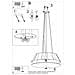 Lampadario Vega 70 Bianco Sl. 0819 - Minimalista Lampadari Bianco 105x70x70 Cm - Foto miniatura 4
