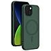 Cover In Silicone Per Iphone 14 Plus Compatibile Con Magsafe, Verde - Foto miniatura 1