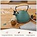 Nordic Bollitore A Induzione Con Fischio, 2,3 L Acciaio Inox., Manico In Legno Verde - Foto miniatura 9