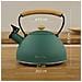 Nordic Bollitore A Induzione Con Fischio, 2,3 L Acciaio Inox., Manico In Legno Verde - Foto miniatura 13
