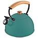 Nordic Bollitore A Induzione Con Fischio, 2,3 L Acciaio Inox., Manico In Legno Verde - Foto miniatura 2