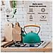 Nordic Bollitore A Induzione Con Fischio, 2,3 L Acciaio Inox., Manico In Legno Verde - Foto miniatura 4