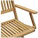 Sedie Giardino Pieghevoli 4 Pz 57,5x54,5x90 Cm Massello Acacia - Foto miniatura 2