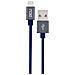 34101250 cavo Lightning 1 m Blu - Foto miniatura 1
