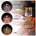 Lampada Tavolo Led Ricaricabile 3 Tonalita' Di Luce Effetto Cristallo 1008 - Foto miniatura 4