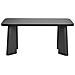 Tavolo Da Pranzo Nero 180 X 90 Cm Atlin - Foto miniatura 3