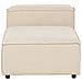 Sezione A 1 Posto Ardal Tessuto Beige - Foto miniatura 3