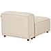 Sezione A 1 Posto Ardal Tessuto Beige - Foto miniatura 4