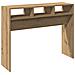 Tavolo Consolle Rovere Artigianale 105x30x80 Cm In Truciolato - Foto miniatura 2