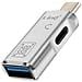 Adattatore Otg Usb E Usb C A Usb C Trasferimento Veloce, Argento - Foto miniatura 1