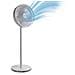 Ventilatore a Piantana Slim INN-532, Design Elegante, Diametro 40 cm, 3 Velocità, 6 Pale, Inclinazione Verticale Regolabile, Oscillazione Automatica, Base Stabile, Potenza 45W - Foto miniatura 2