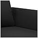 Set di Divani 3 pz con Cuscini Nero in Similpelle - Foto miniatura 6