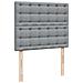 Giroletto a Molle con Materasso Grigio Chiaro 120x190cm Tessuto - Foto miniatura 7